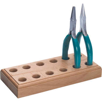 Wooden Plier Stand for 6 Pliers